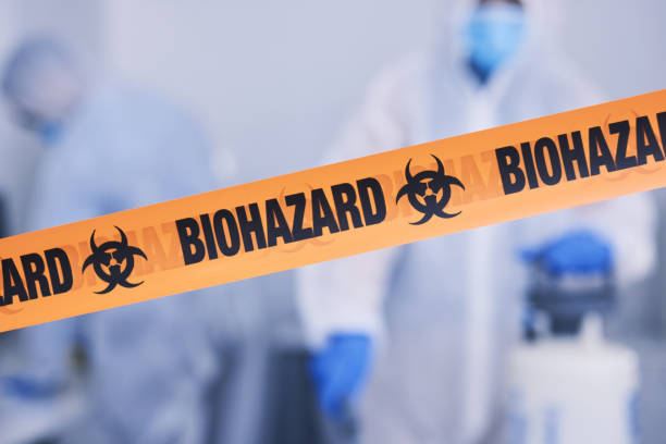 Professional Biohazard technician working in Livingston, TX